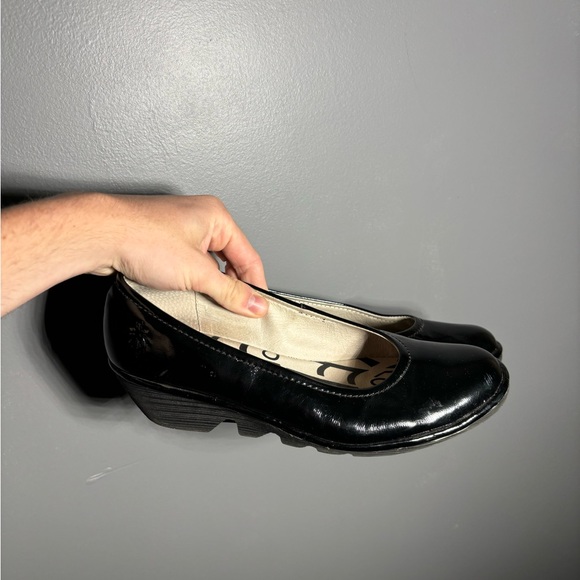 Fly London Shoes - Fly London Patent Leather Luxor Pump Womens Size EU 40